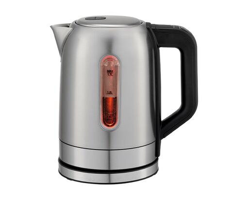 ALBA elkedel temperatur børstet stål 1,7 liter