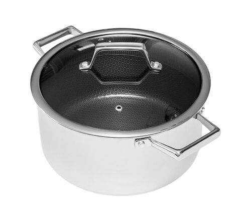 Hâws Santo Titanium gryde med hybridbelægning inkl. låg 2,2 liter