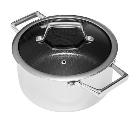 Hâws Santo Titanium gryde med hybridbelægning inkl. låg 3,4 liter