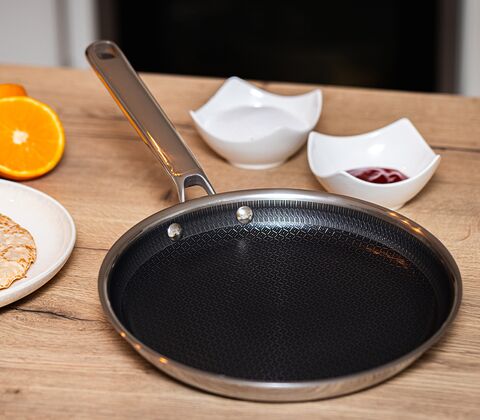 Hâws Santo Titanium pandekagepande med hybridbelægning Ø 24 cm