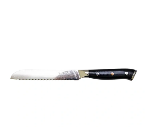 Hâws Damascus brødkniv L 15,2 cm