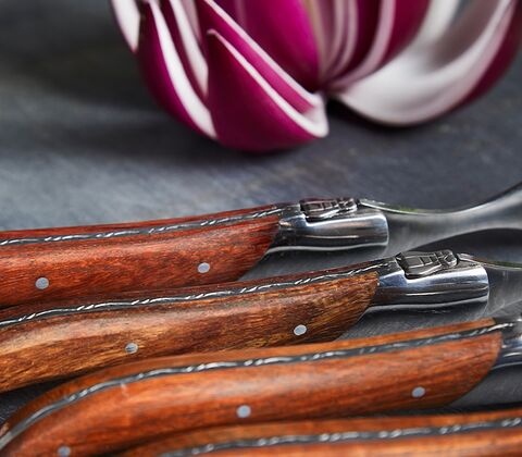 Laguiole by HÂWS steakgafler brun 6 stk.