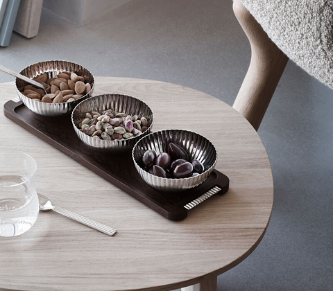Georg Jensen Bernadotte bakke med 3 skåle 
