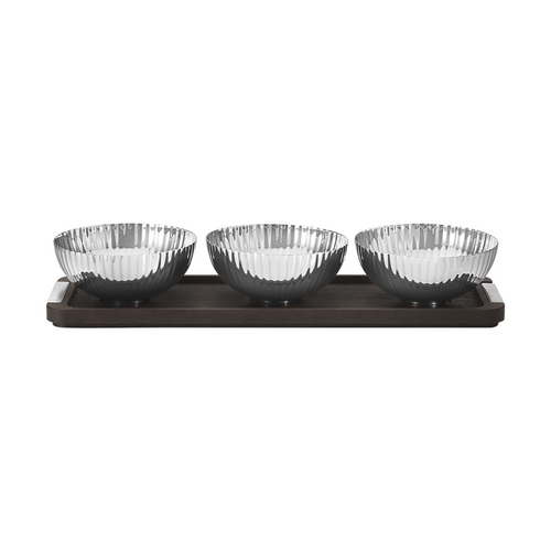Georg Jensen Bernadotte bakke med 3 skåle 