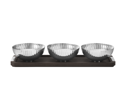 Georg Jensen Bernadotte bakke med 3 skåle 