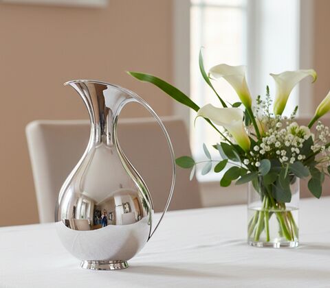 Georg Jensen Kay Fisker kande 1,5 liter stål