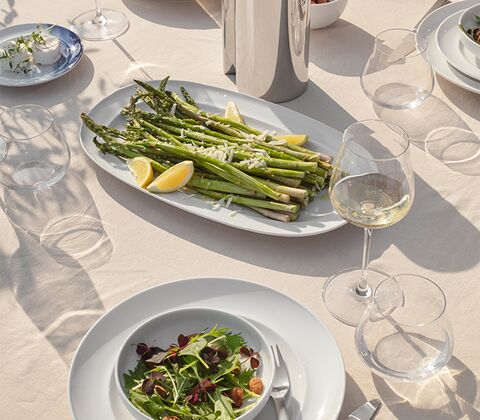 Georg Jensen Koppel Dinnerware oval severingsfad 23cm