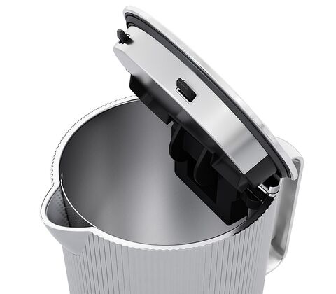 Georg Jensen Bernadotte el-kedel stål 1,5 liter 2200 watt