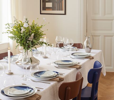 Georg Jensen Koppel Dinnerware Decoration frokosttallerken 22 cm 