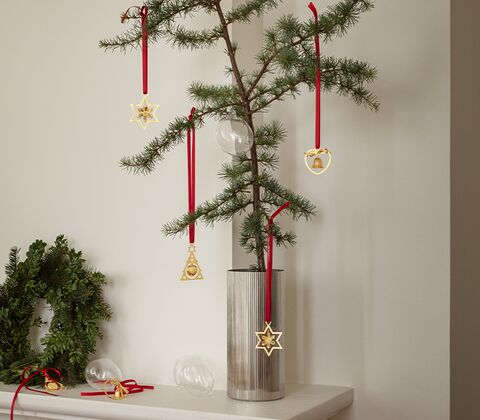 Georg Jensen juleuro 1984 mini guld