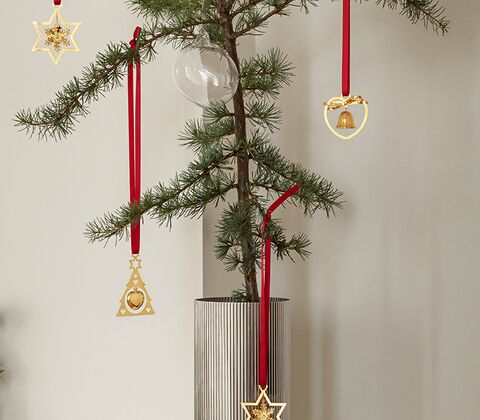 Georg Jensen juleuro 1984 mini guld