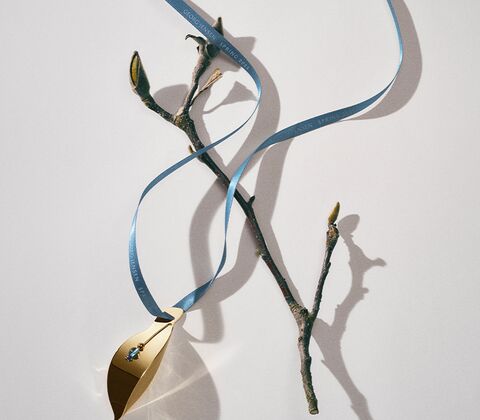 Georg Jensen påske ornament guld 2025