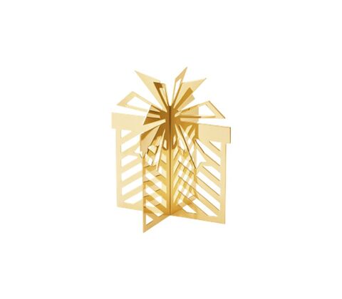 Georg Jensen Jul 2025 juleornament small forgyldt