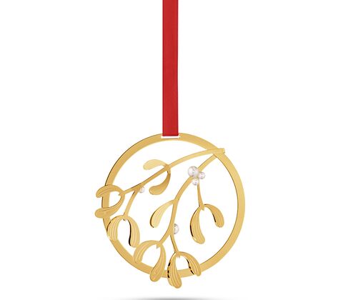 Georg Jensen Jul 2025 mistelten juleophæng 18 kt guld