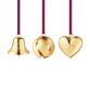 Georg Jensen Jul 2025 ornamentsæt 3 stk. guld
