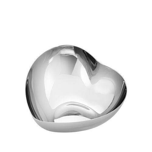 Georg Jensen hjerteskål lille rustfrit stål