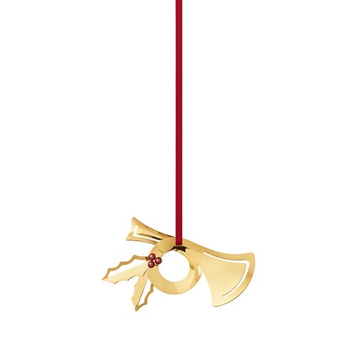 Georg Jensen Jul 2026 juleornament Posthorn forgyldt