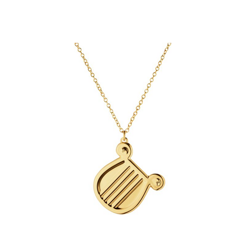 Georg Jensen Jul 2026 juleornament Harpe forgyldt