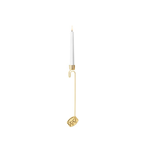 Georg Jensen Jul 2026 lyseholder tromme forgyldt