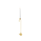 Georg Jensen Jul 2026 lyseholder harpe forgyldt