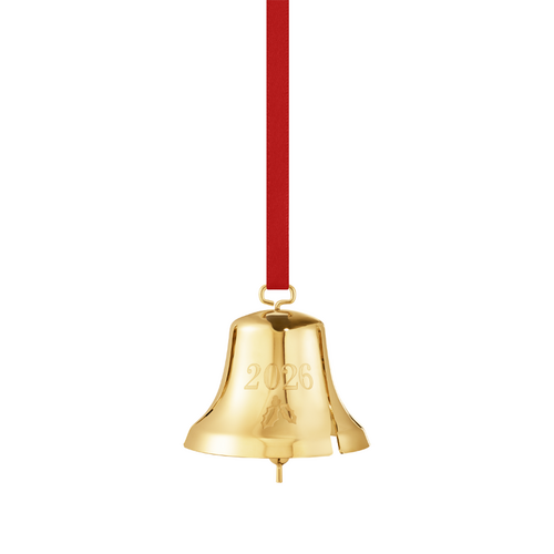 Georg Jensen Jul 2026 juleklokke forgyldt