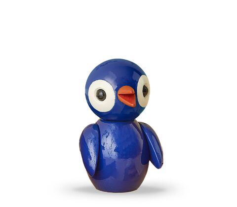 Spring Copenhagen dazzling dark blue fugl