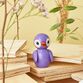 Spring Copenhagen playful purple fugl