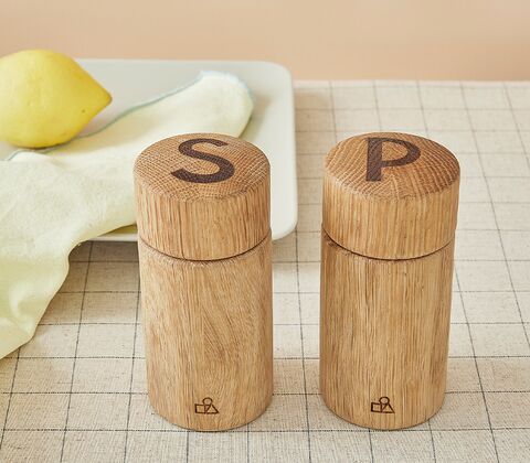 Spring Copenhagen Twins salt- og pebersæt træ