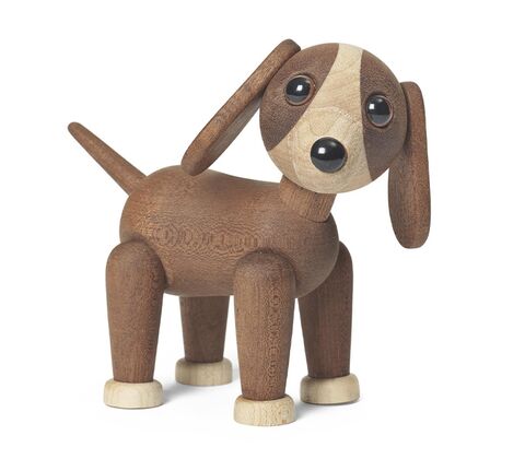Spring Copenhagen Twix hund træ 11 cm