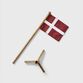Spring Copenhagen bordflag H 40 cm