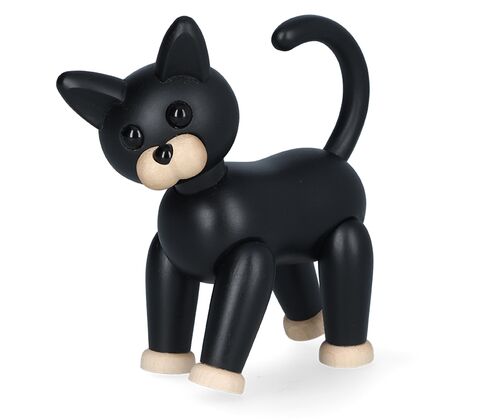 Spring Copenhagen Sneaky kat sort H 10 cm