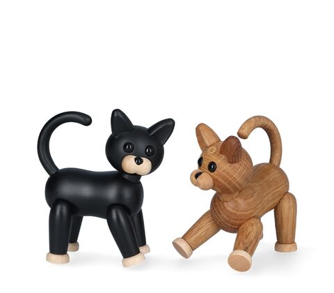 Spring Copenhagen Sneaky kat sort H 10 cm