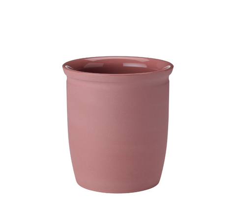 Knabstrup Keramik syltekrukke rosa 0,5 liter