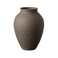 Knabstrup Keramik vase bark H 20 cm