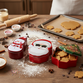 Kagedåse julemotiv 1 stk. assorteret