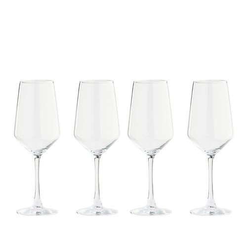 Hvidvinsglas klar 4 stk. 40 cl.