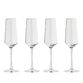 Champagneglas klar 4 stk. 24 cl.