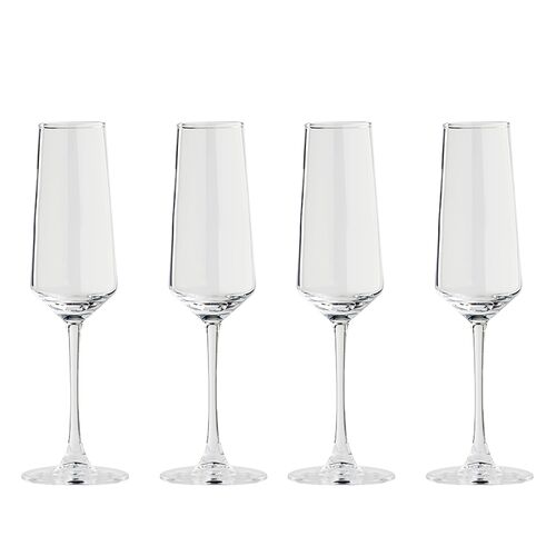 Champagneglas klar 4 stk. 24 cl.
