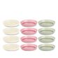 Tallerken 4 stk.  Ø 20 cm i assorterede farver