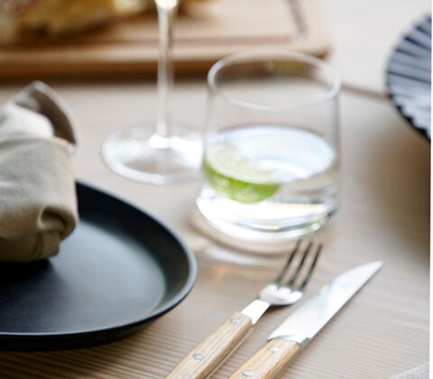 Morsø Forno steaktallerken i sort stentøj 2 stk. 28x20 cm