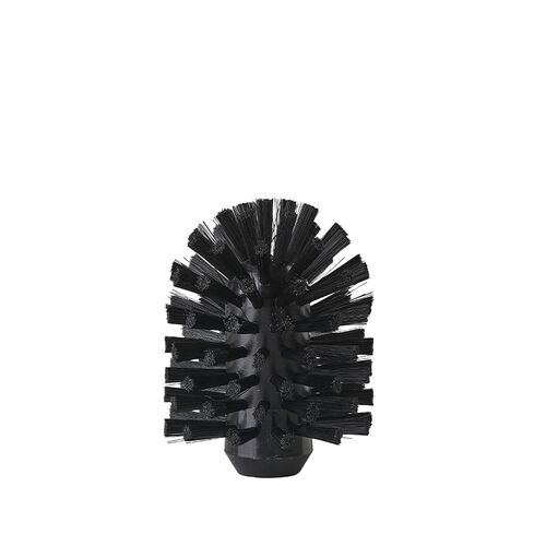 Zone toiletbørstehoved sort