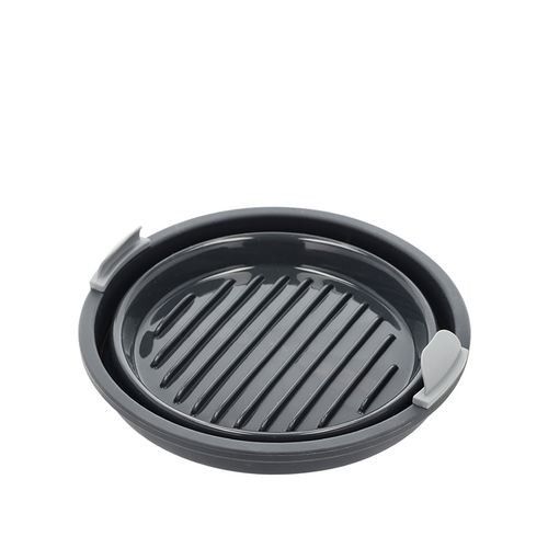 Holm airfryer silikoneform rund sort