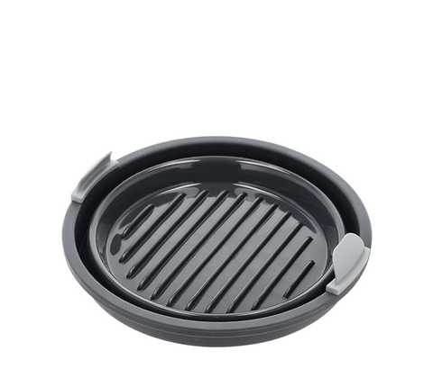 Holm airfryer silikoneform rund sort