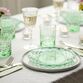 Lyngby Glas Sorrento tallerken 4 stk. grøn 21cm