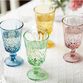 Lyngby Glas Sorrento vinglas blå 29 cl 4 stk.