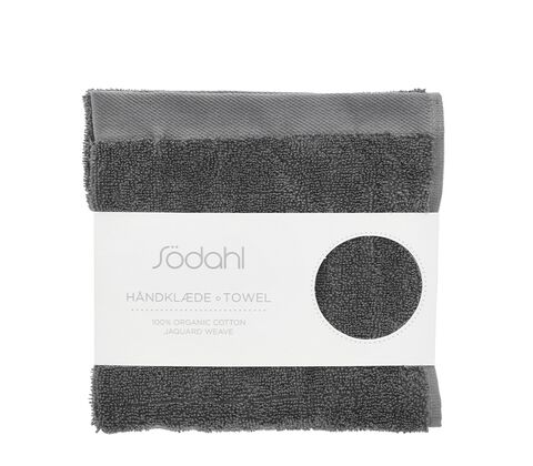 Södahl Organic Comfort håndklæde ash 40x60 cm