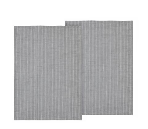 Södahl Organic Line viskestykke 2 stk stone grey 50x70 cm