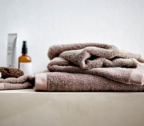 Södahl Organic Comfort vaskeklud taupe 30x30 cm