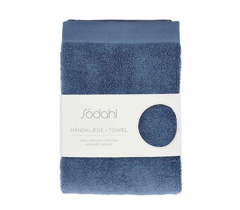 Södahl Comfort håndklæde blå 50x100 cm