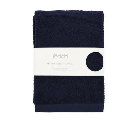 Södahl Organic Comfort håndklæde navy 70x140 cm